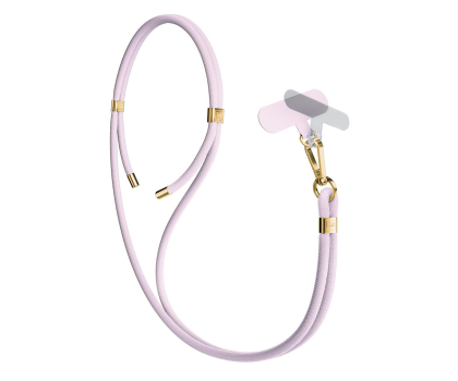 Etui do telefonów 3MK Sznurek do Etui EasyClip Elite Powder Pink (gold) 5903108572590
